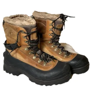 SOREL Waterproof Leather Snow Boots Size 13