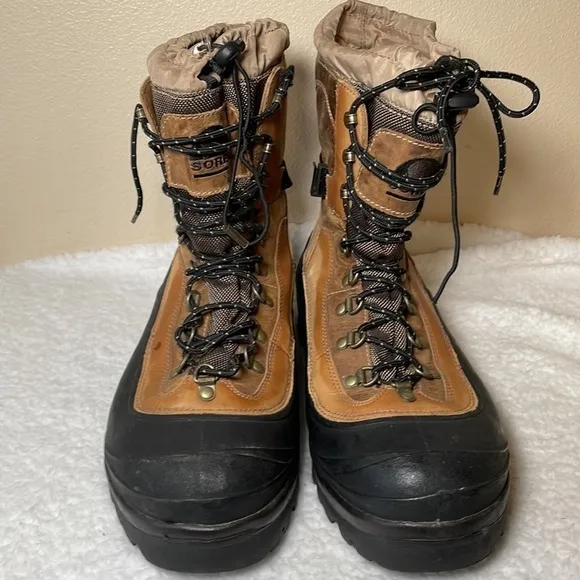 SOREL Waterproof Leather Snow Boots Size 13