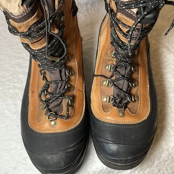 SOREL Waterproof Leather Snow Boots Size 13