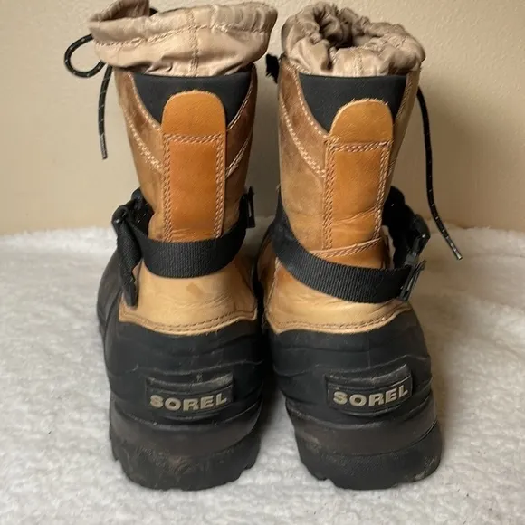 SOREL Waterproof Leather Snow Boots Size 13