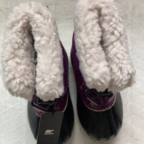 SOREL Waterproof Nylon Canvas Boots - Kids