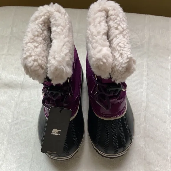SOREL Waterproof Nylon Canvas Boots - Kids