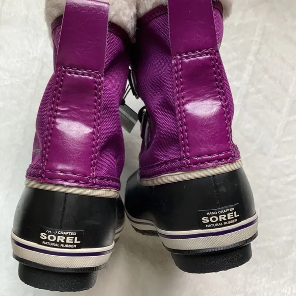 SOREL Waterproof Nylon Canvas Boots - Kids
