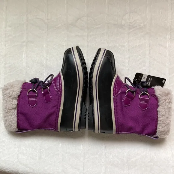 SOREL Waterproof Nylon Canvas Boots - Kids