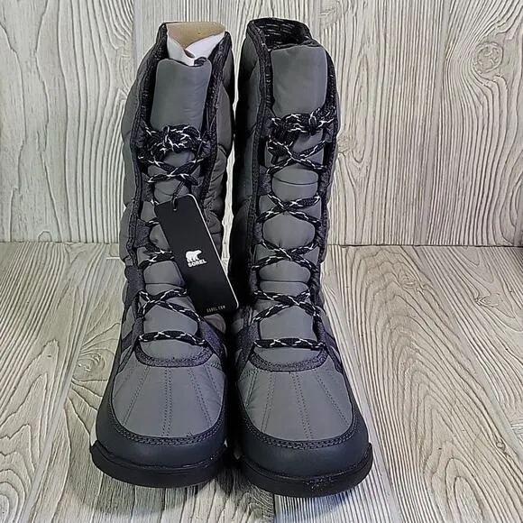 Sorel Whitney Tall Lace II Waterproof Winter Snow Boots Womens Size 8.5 NEW