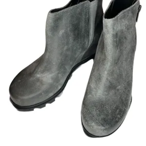 Sorel Women's Extended Joan of Arctic Wedge III Zip Wide Boots 10.5 NWT