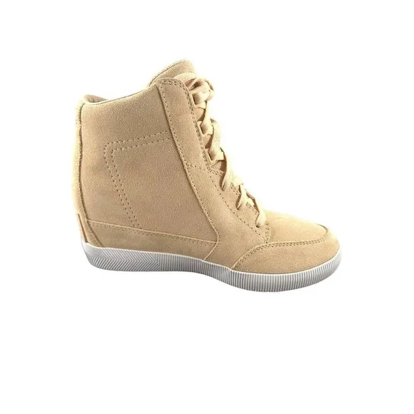 Sorel Women's Out N About Wedge Bootie Waterproof Omega Taupe - Brand New Sz 9
