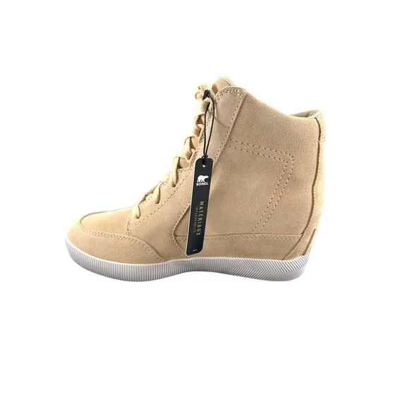 Sorel Women's Out N About Wedge Bootie Waterproof Omega Taupe - Brand New Sz 9