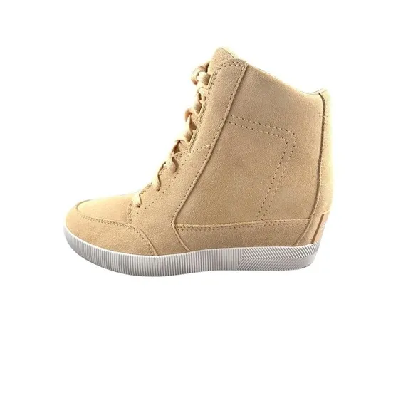 Sorel Women's Out N About Wedge Bootie Waterproof Omega Taupe - Brand New Sz 9