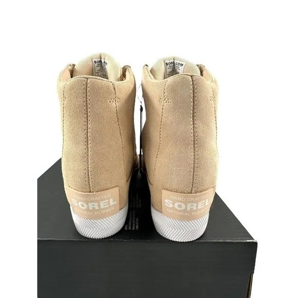 Sorel Women's Out N About Wedge Bootie Waterproof Omega Taupe - Brand New Sz 9
