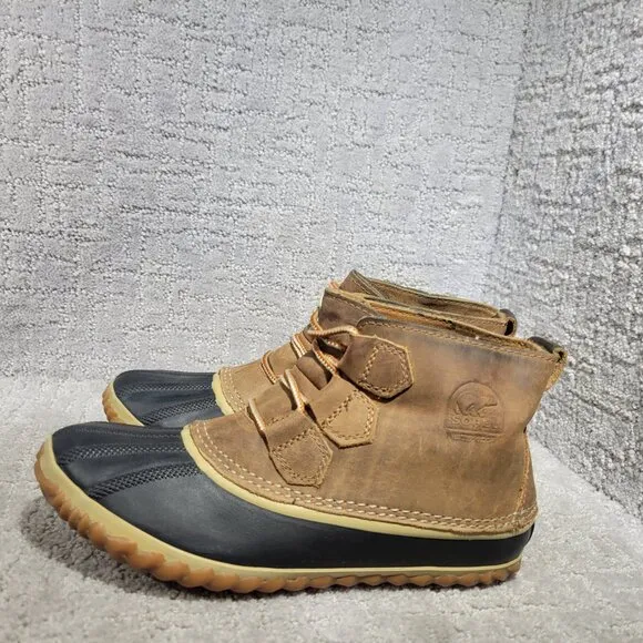 Sorel Women's Out N About Women's Size US 7.5 Leather Waterproof Duck Boots