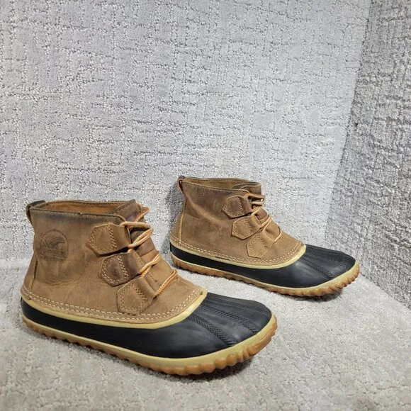 Sorel Women's Out N About Women's Size US 7.5 Leather Waterproof Duck Boots