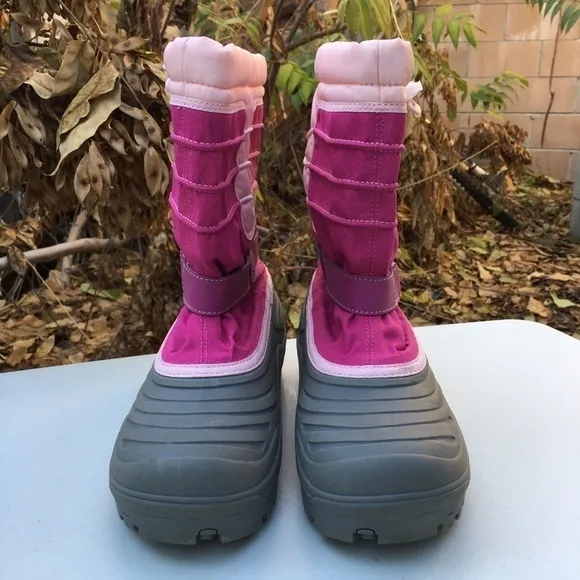 Sorel Women’s Pink Waterproof Snow Boots Size 6