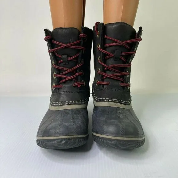 Sorel Women's Slimpack II Lace-Up Boot US 6 Waterproof Winter Ankle Snow Boots