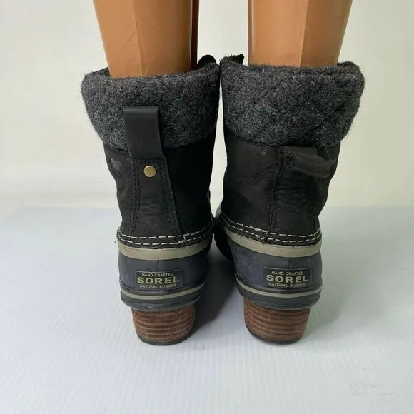 Sorel Women's Slimpack II Lace-Up Boot US 6 Waterproof Winter Ankle Snow Boots