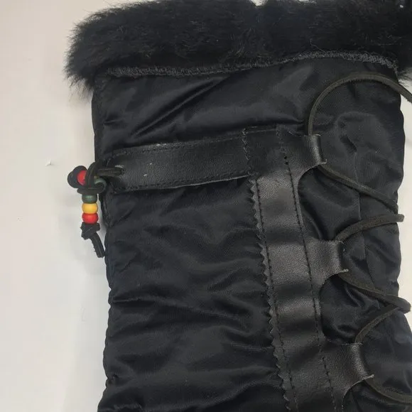 Sorel women's snow boots, w/liner and bead black