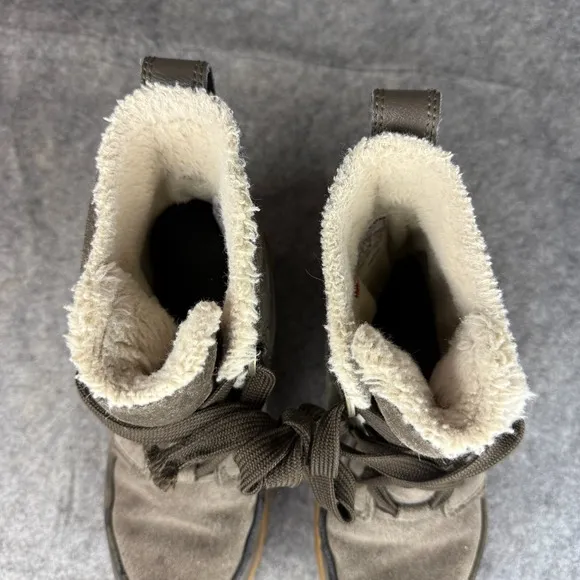 Sorel Women's Tivoli IV Slope Waterproof Boots Size 6 Gray Taupe