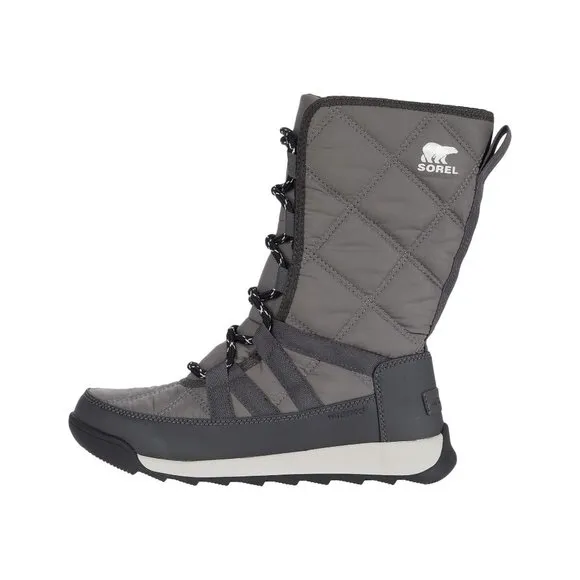 Sorel Women's Whitney Tall Lace Up Waterproof Boots Quarry Size 9 NIB