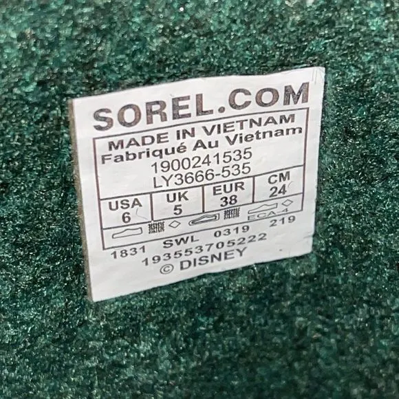 Sorel x Disney Youth Frozen Flurry Elsa Waterproof Snow Boots