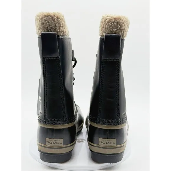 SOREL Yoot Pac Kids Size 4 Winter Waterproof Boots‎ Black New in Box