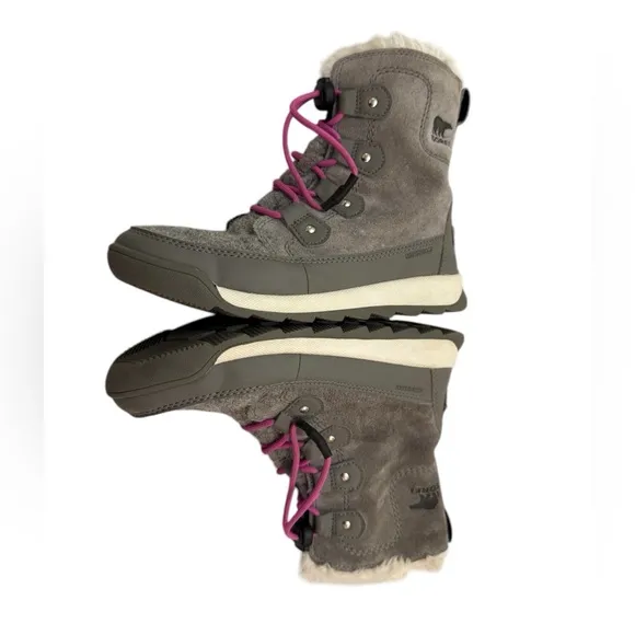 SOREL YOUTH WHITNEY II JOAN LACE BOOTS 3
