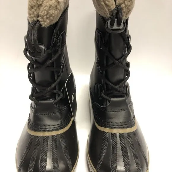 Sorel Youth Yoot Pac Caribou Waterproof Boot Black Size 5 M Big Kid