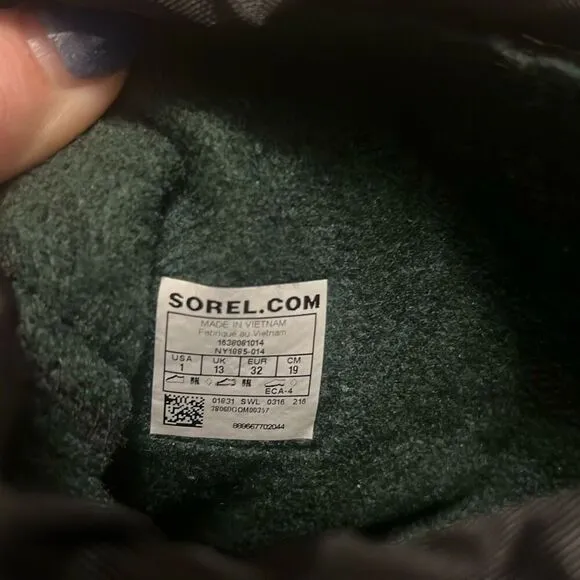 ✨Sorel Sorel Children's Flurry Big Kids Sz 1 Boots✨