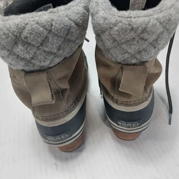 Sorrel Slimpark Lace Up Boots Size 10