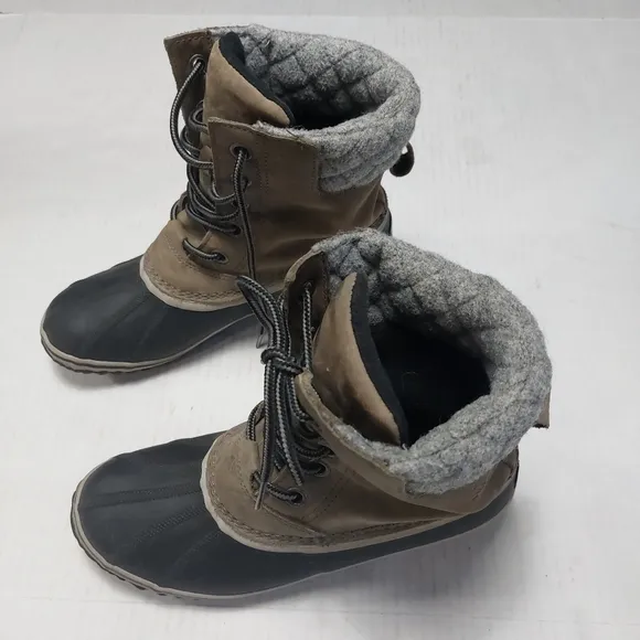 Sorrel Slimpark Lace Up Boots Size 10