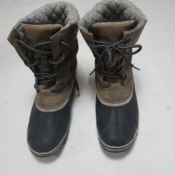 Sorrel Slimpark Lace Up Boots Size 10