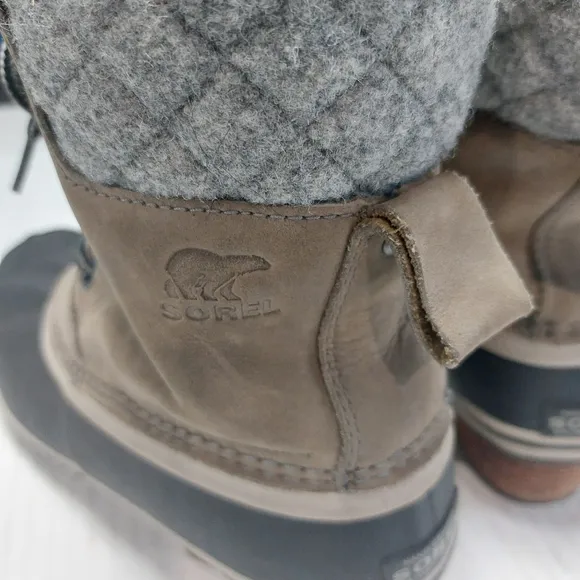 Sorrel Slimpark Lace Up Boots Size 10