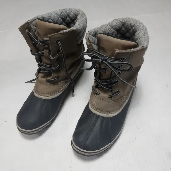 Sorrel Slimpark Lace Up Boots Size 10