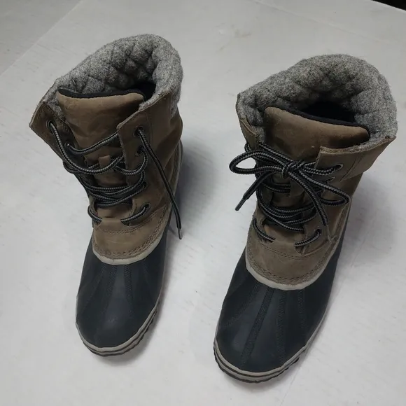 Sorrel Slimpark Lace Up Boots Size 10