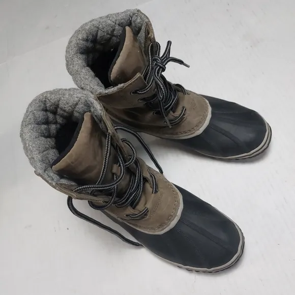 Sorrel Slimpark Lace Up Boots Size 10