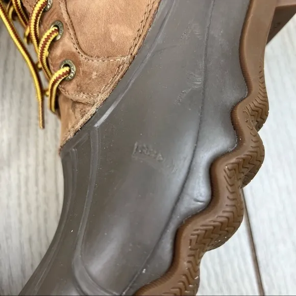 Sperry Men's Avenue Lace Up Duck Boots US8.5 Tan $110