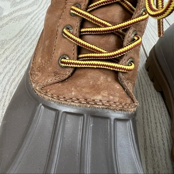 Sperry Men's Avenue Lace Up Duck Boots US8.5 Tan $110