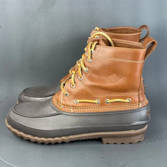 Sperry Men's Top Sider Decoy Boots Waterproof size 12