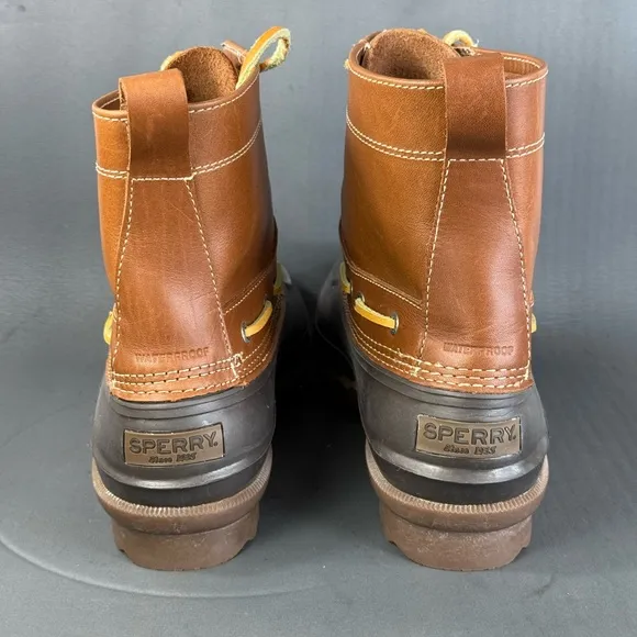 Sperry Men's Top Sider Decoy Boots Waterproof size 12
