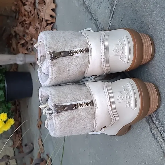 Sperry  saltwater  wedge  tide  duck Boots