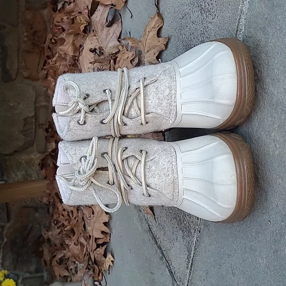 Sperry  saltwater  wedge  tide  duck Boots