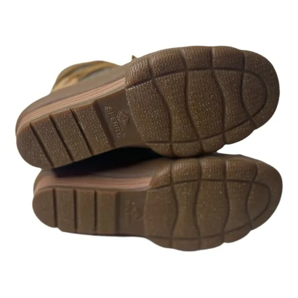 Sperry Top-Sider Women’s Saltwater Wedge Tide Wool Duck Boots