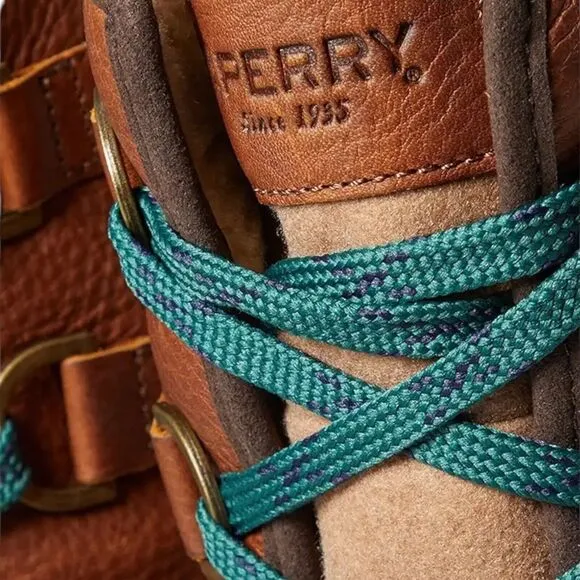 Sperry Womens Kittery Wool Shearling Lined Leather Winter Snow Boots Size 7.5 US