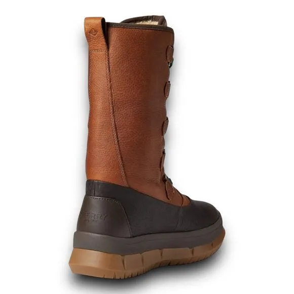 Sperry Womens Kittery Wool Shearling Lined Leather Winter Snow Boots Size 7.5 US