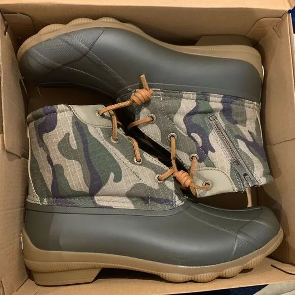 Sperry | Syren Gulf Camo Duck Toe Boot