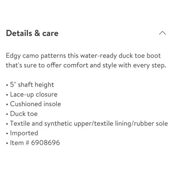 Sperry | Syren Gulf Camo Duck Toe Boot