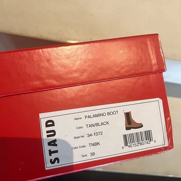 Staud Palomino boots brown suede 39