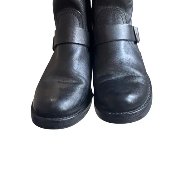 Steve Madden - Knee-High Leather Riding Casual Boots Sz 8
