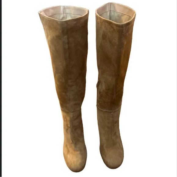 Steve Madden Marcello Womens Suede Boots Color:Sand Suede Size:8