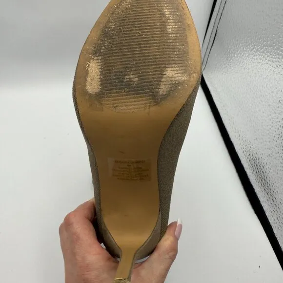 Steve Madden Olive Green Pointed-Toe Socks Knit Stiletto Boots - Size 6