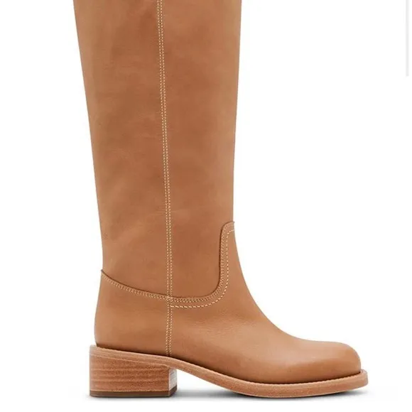 Steve Madden Riggs - Banana Leather Boots Size 5.5 (NWT)